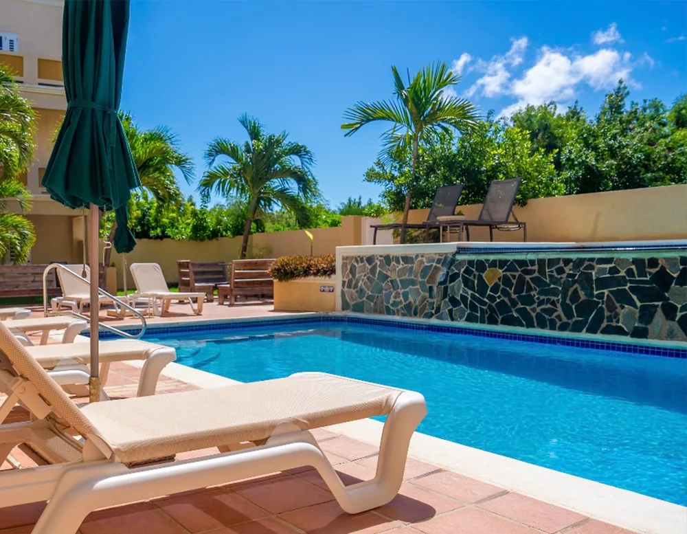 Pool at La Vue Boutique Inn